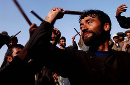 A wedding celebration, North Afghanistan, October 2001